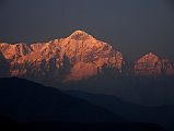 215 Nilgiri North At Sunrise From Kagbeni Nilgiri shone at sunrise from Kagbeni.